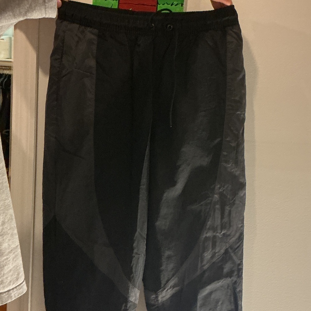 Jordan Black and Gray Joggers